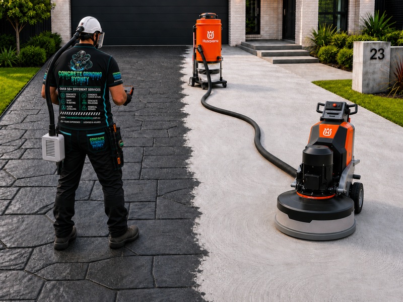 Other Services 10 Stamped Concrete Removal Service In Sydney Service Box Concrete Grinding Sydney
